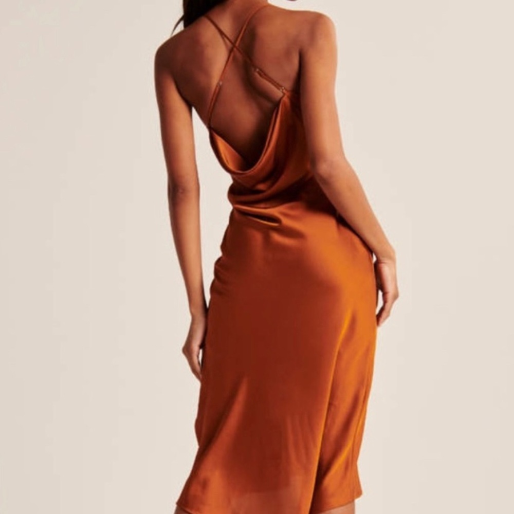Abercrombie & Fitch satin slip dress